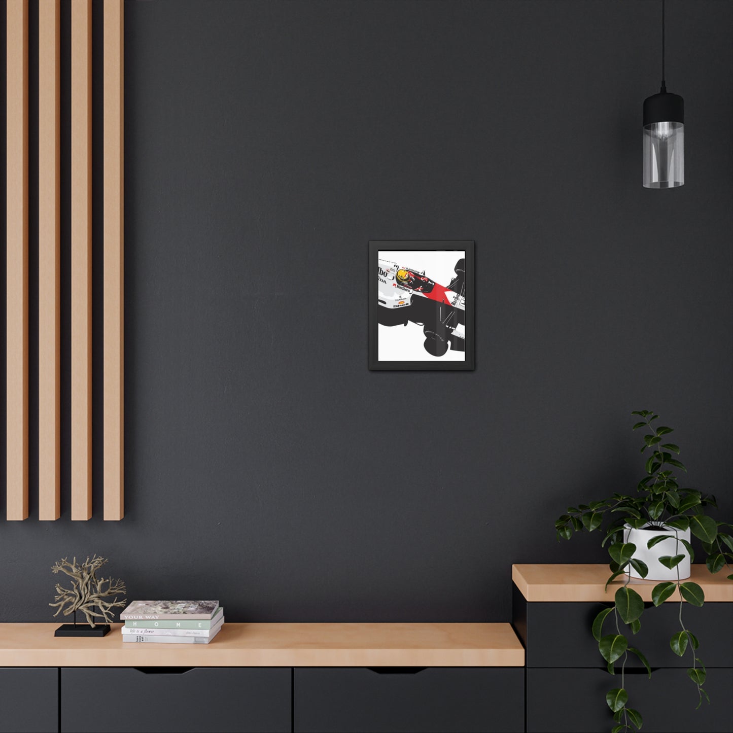 Vintage F1 Framed Poster