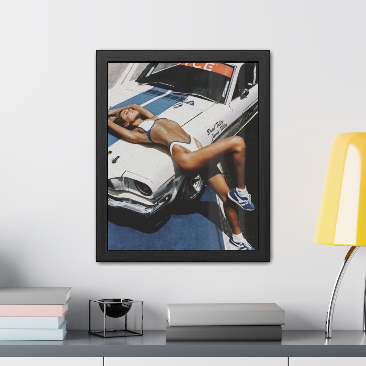 Vintage Mustang Framed Poster