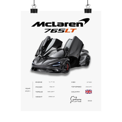 McLaren 765LT Poster
