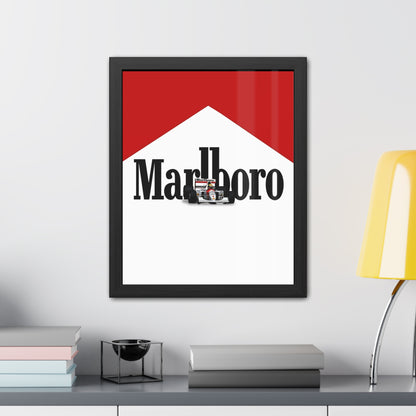 Malboro Pack F1 Framed Poster