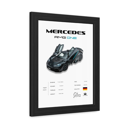 Mercedes AMG ONE Framed Poster