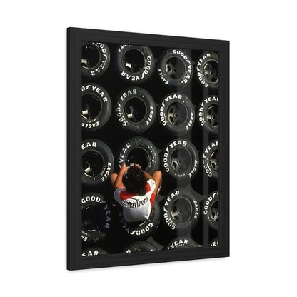 Malboro X Goodyear Framed Poster