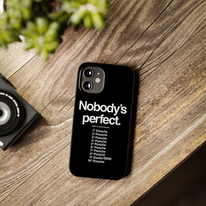 Nobody's Perfect Porsche iPhone Case