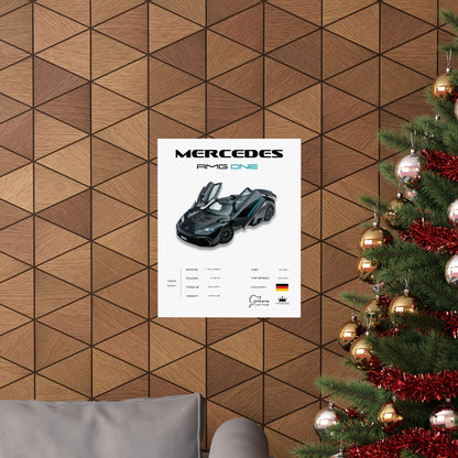 Mercedes AMG ONE Poster