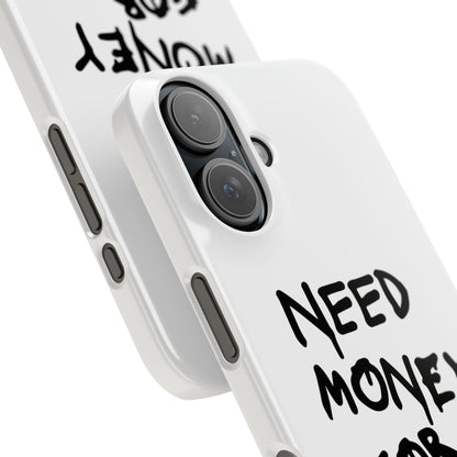 Need Money for Porsche iPhone Case White