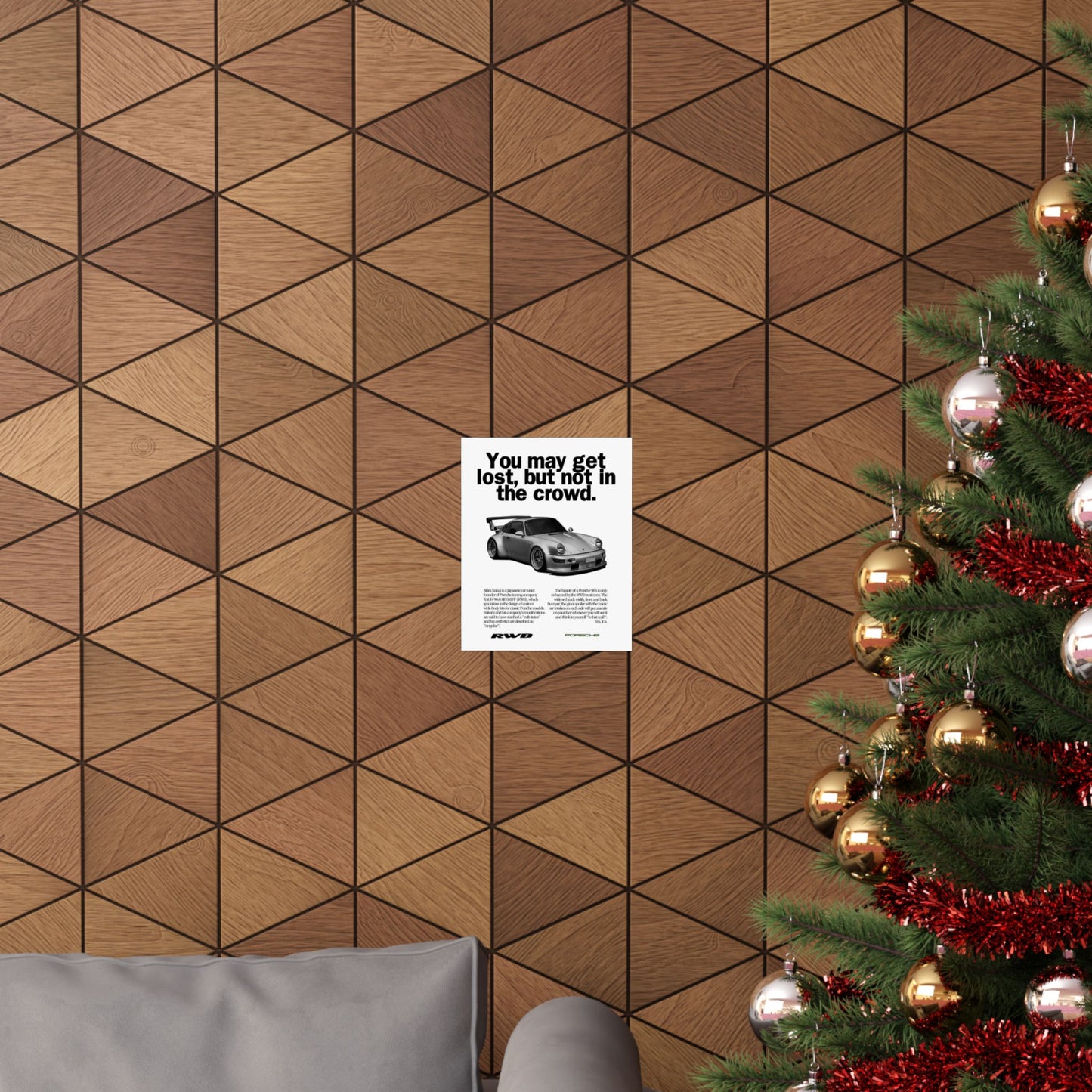 Vintage RWB Poster