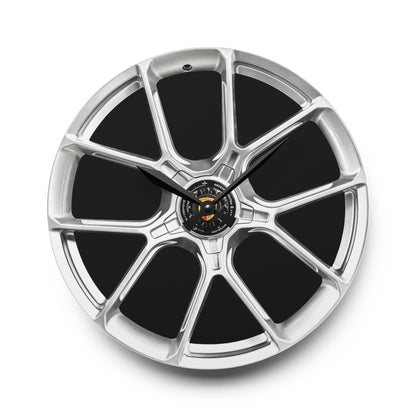 Porsche Centerlock Wheel Clock