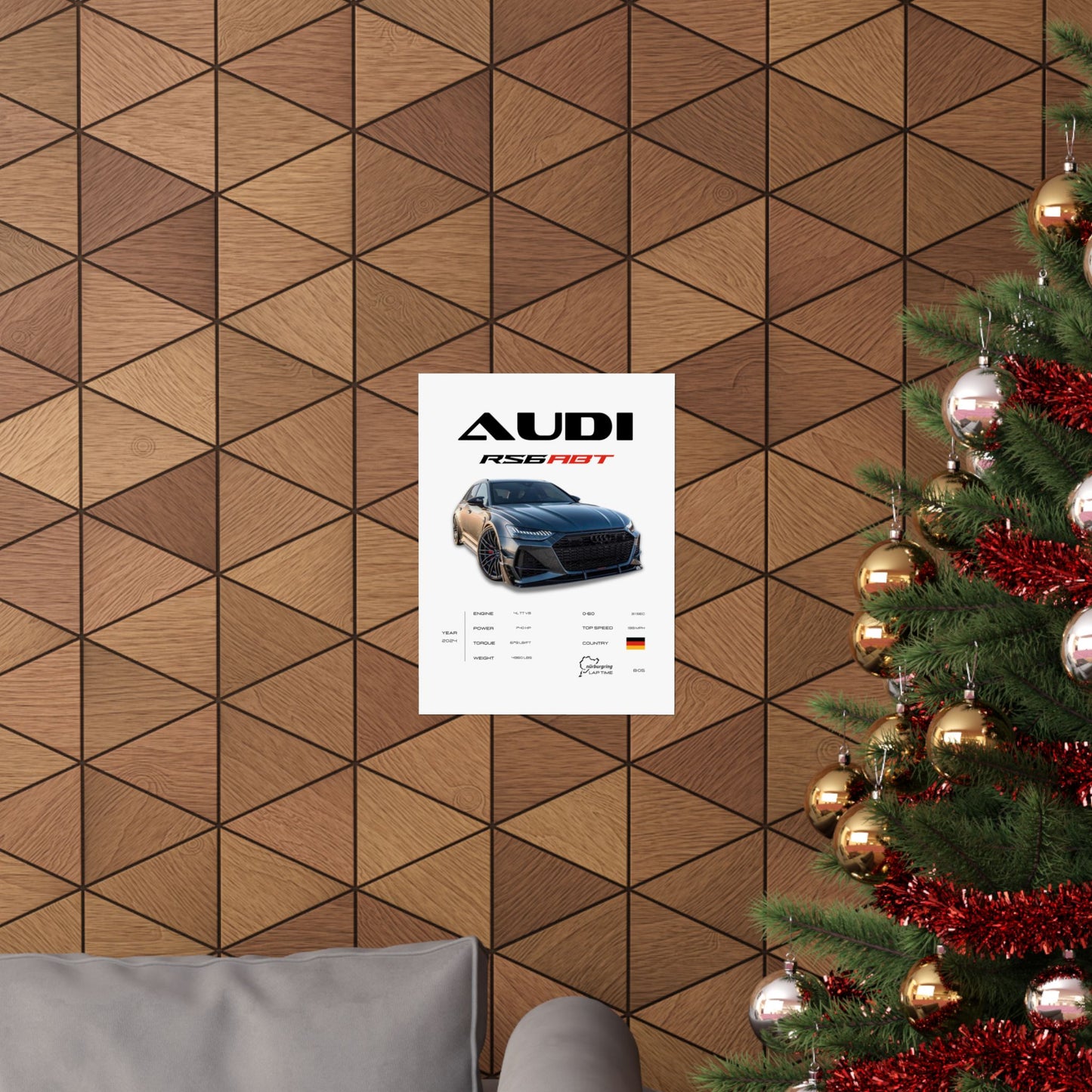 Audi RS6 ABT Poster