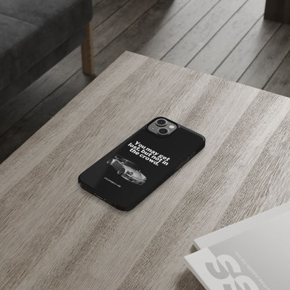 Lost In The Crowd iPhone Case - Black