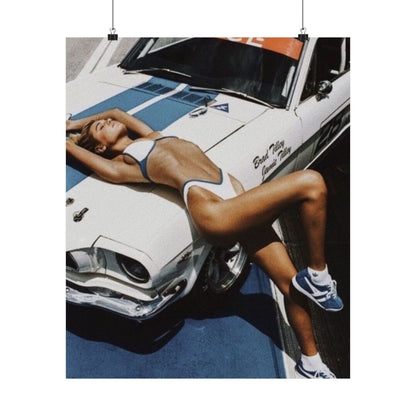 Vintage Mustang Poster