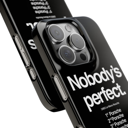 Nobody's Perfect Porsche iPhone Case