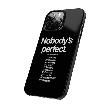 Nobody's Perfect Porsche iPhone Case