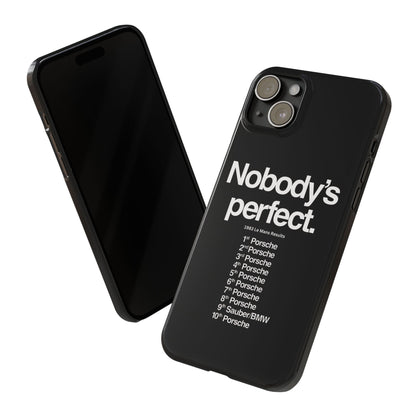 Nobody's Perfect Porsche iPhone Case