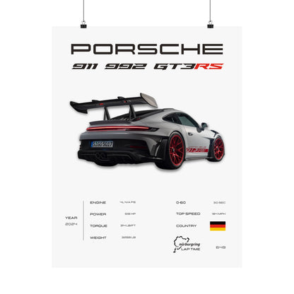 Porsche 911 GT3RS Poster