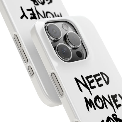 Need Money for Porsche iPhone Case White