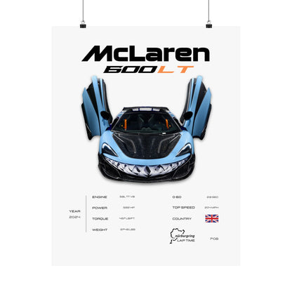 McLaren 600LT Poster