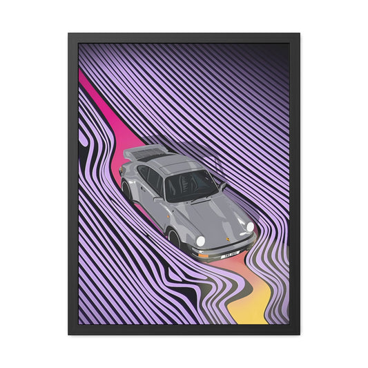 Tame Porsche 911 Framed Poster