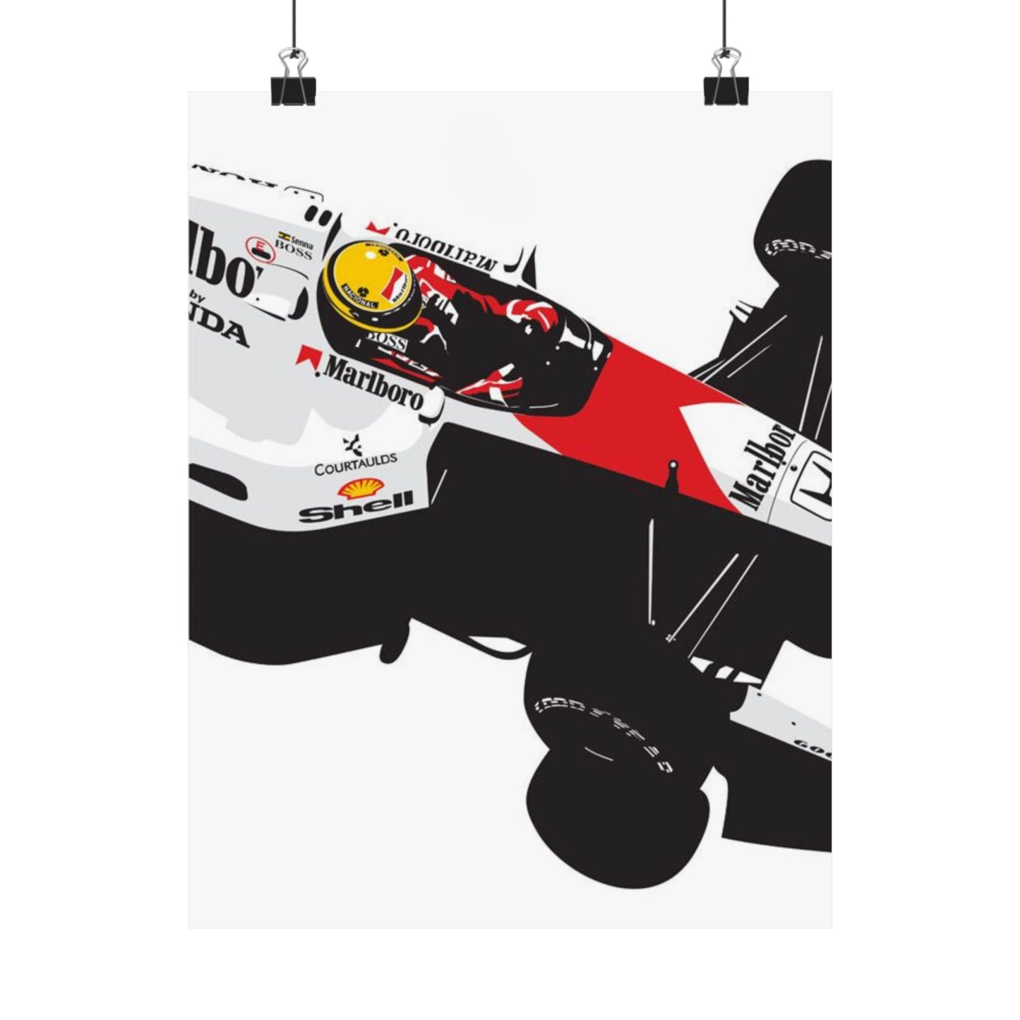 Vintage F1 Poster