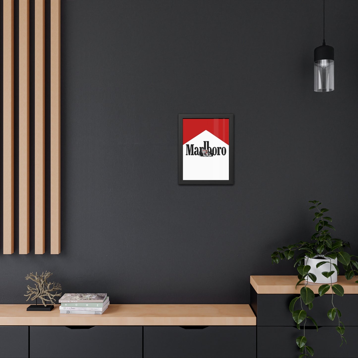 Malboro Pack F1 Framed Poster