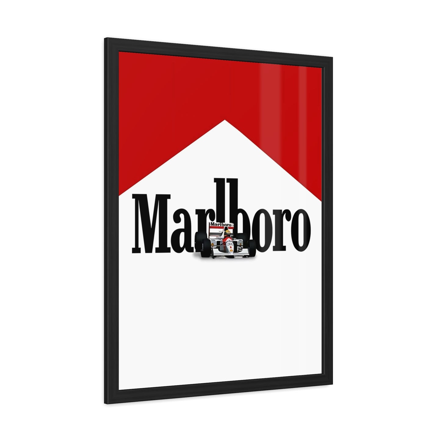 Malboro Pack F1 Framed Poster