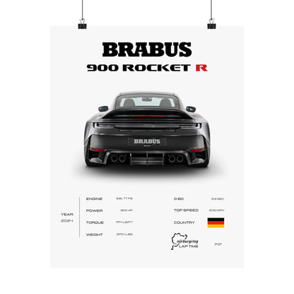 Brabus 900 Rocket R Poster
