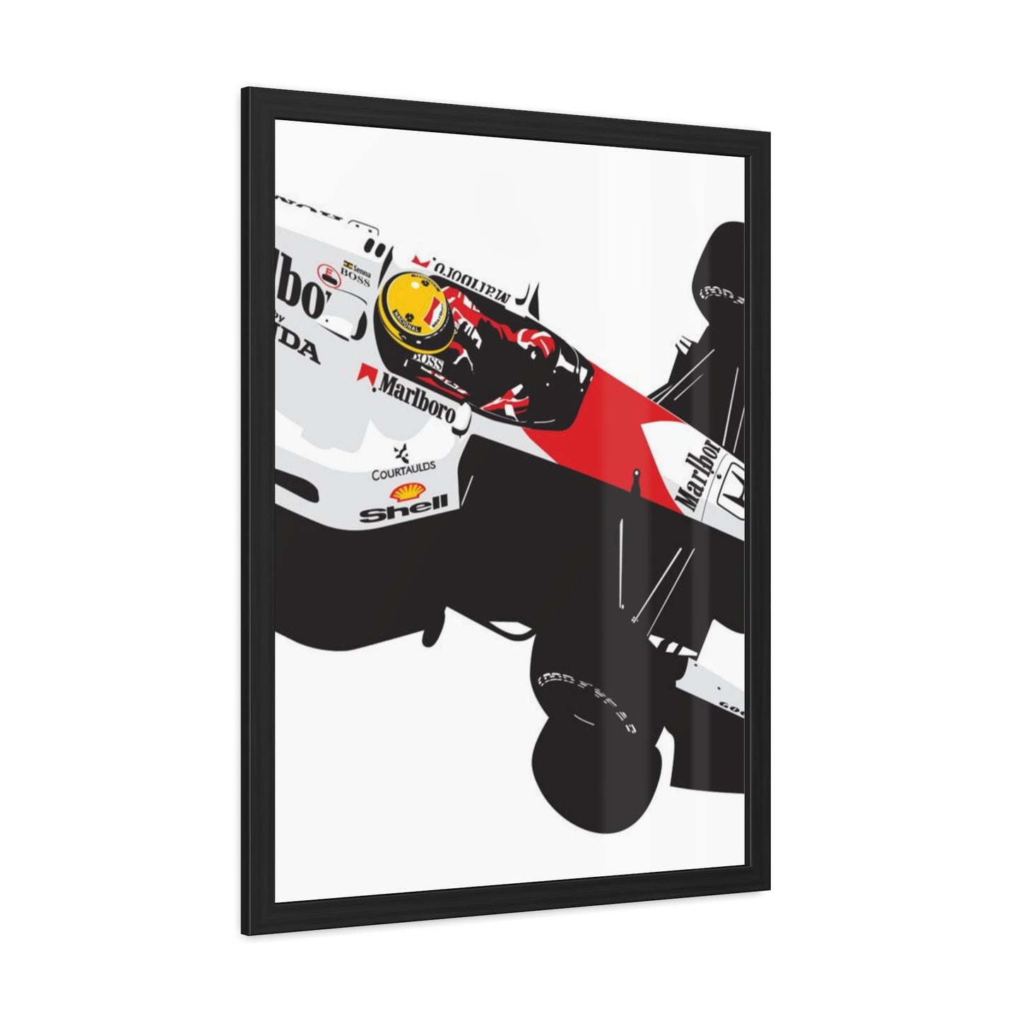 Vintage F1 Framed Poster