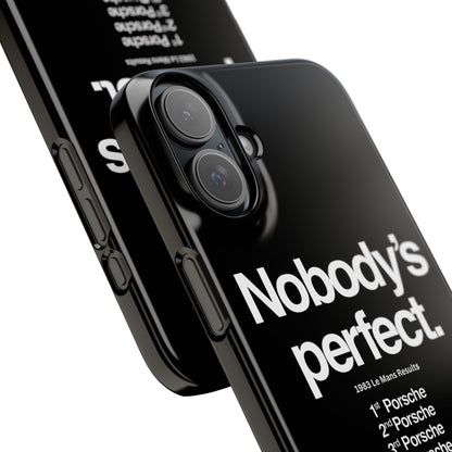 Nobody's Perfect Porsche iPhone Case
