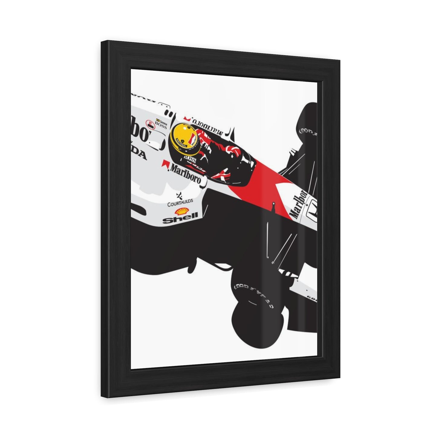 Vintage F1 Framed Poster