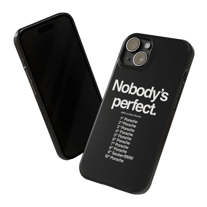 Nobody's Perfect Porsche iPhone Case
