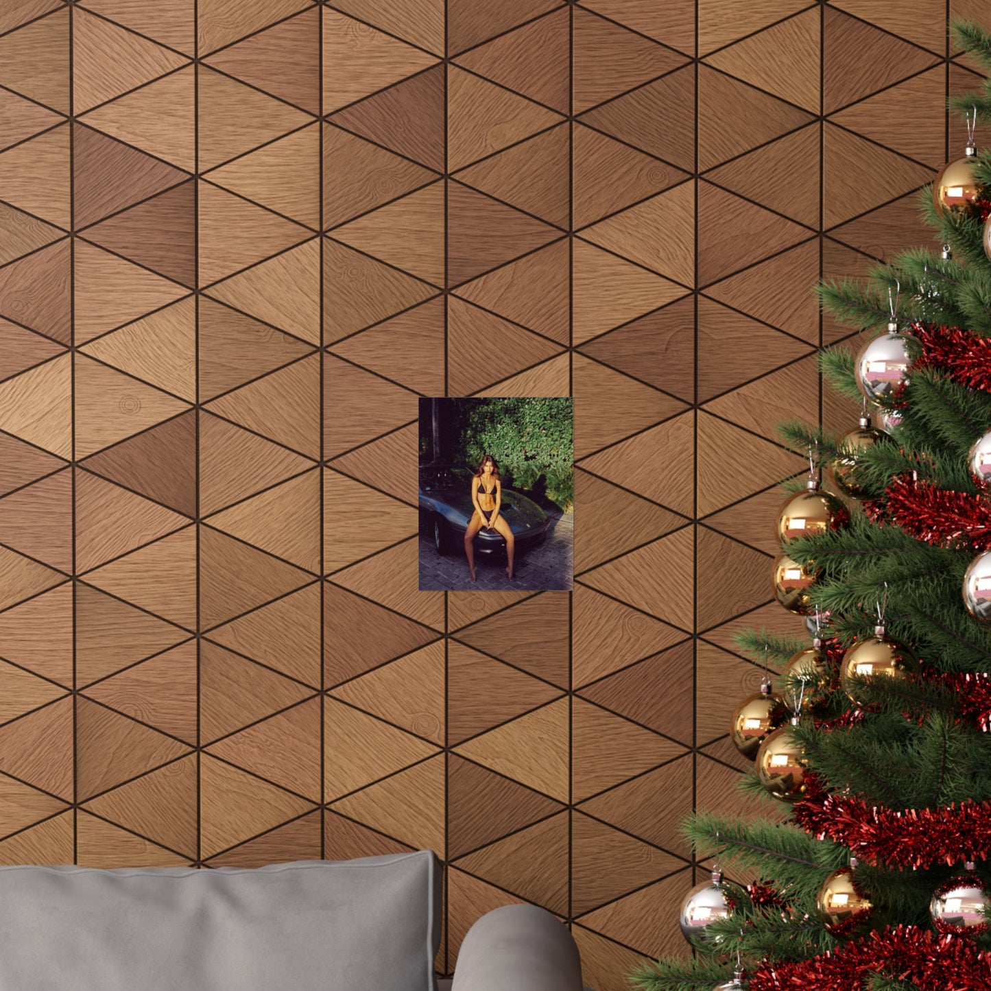 Ferrari Chick Poster