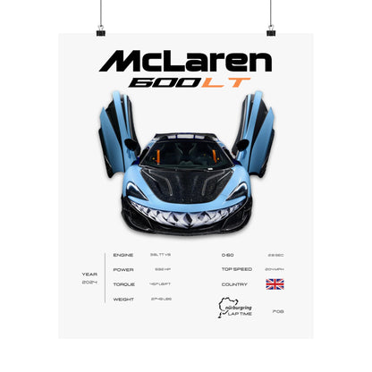 McLaren 600LT Poster