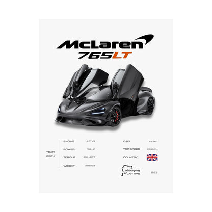 McLaren 765LT Poster