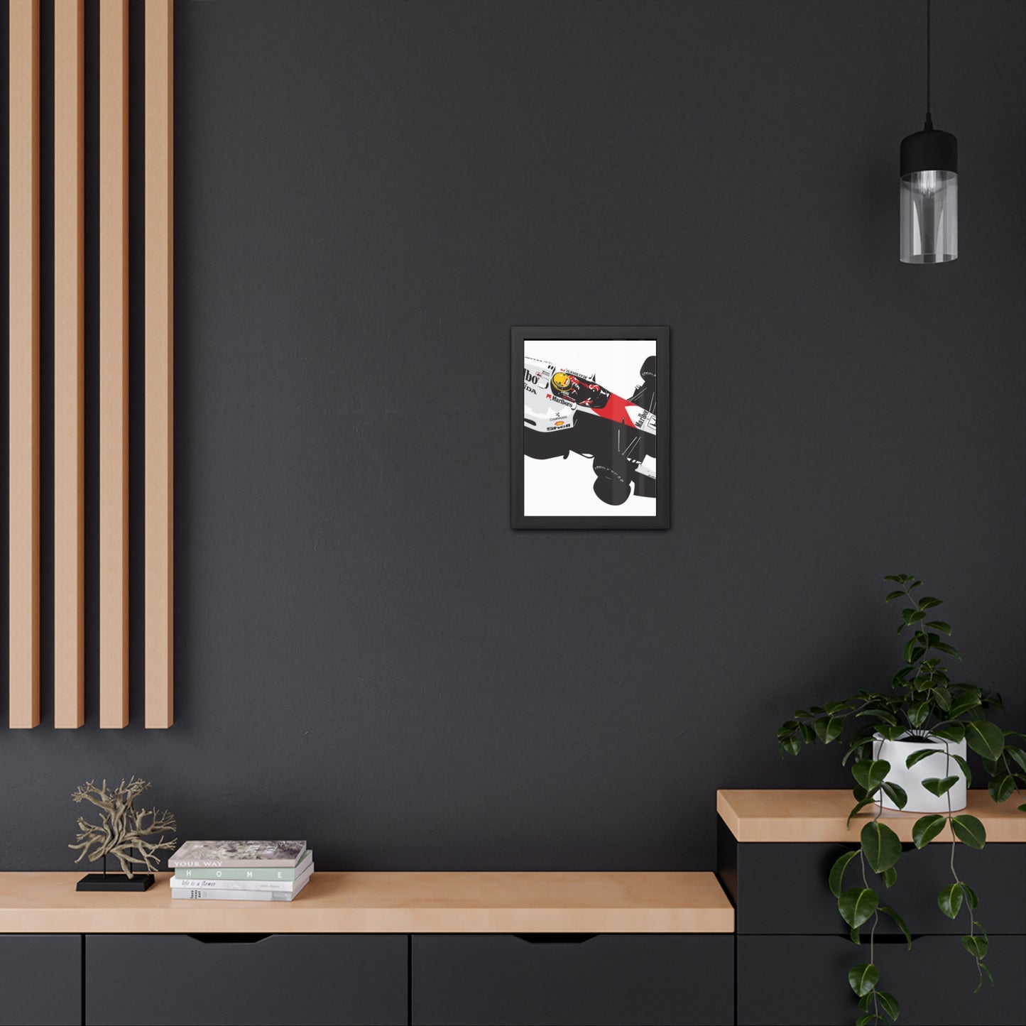 Vintage F1 Framed Poster
