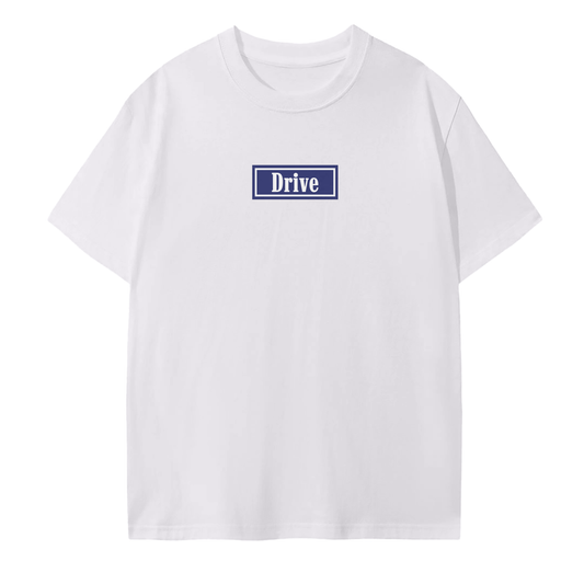 Box Logo Tee - Dark Blue