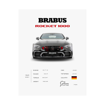 Brabus Rocket 1000 Poster