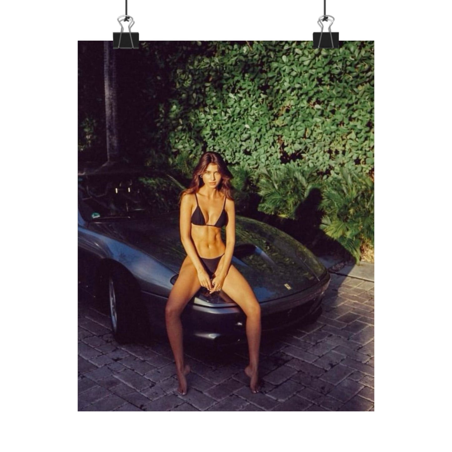 Ferrari Chick Poster