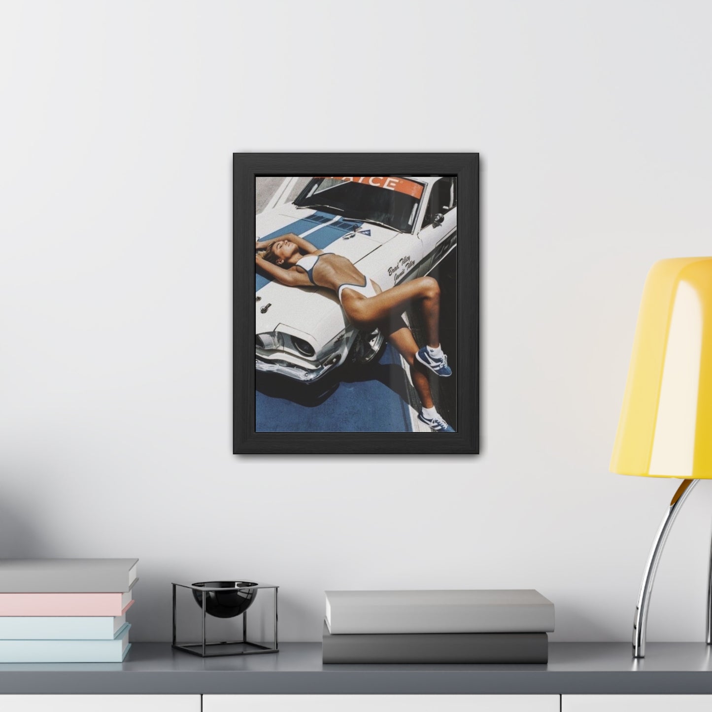Vintage Mustang Framed Poster