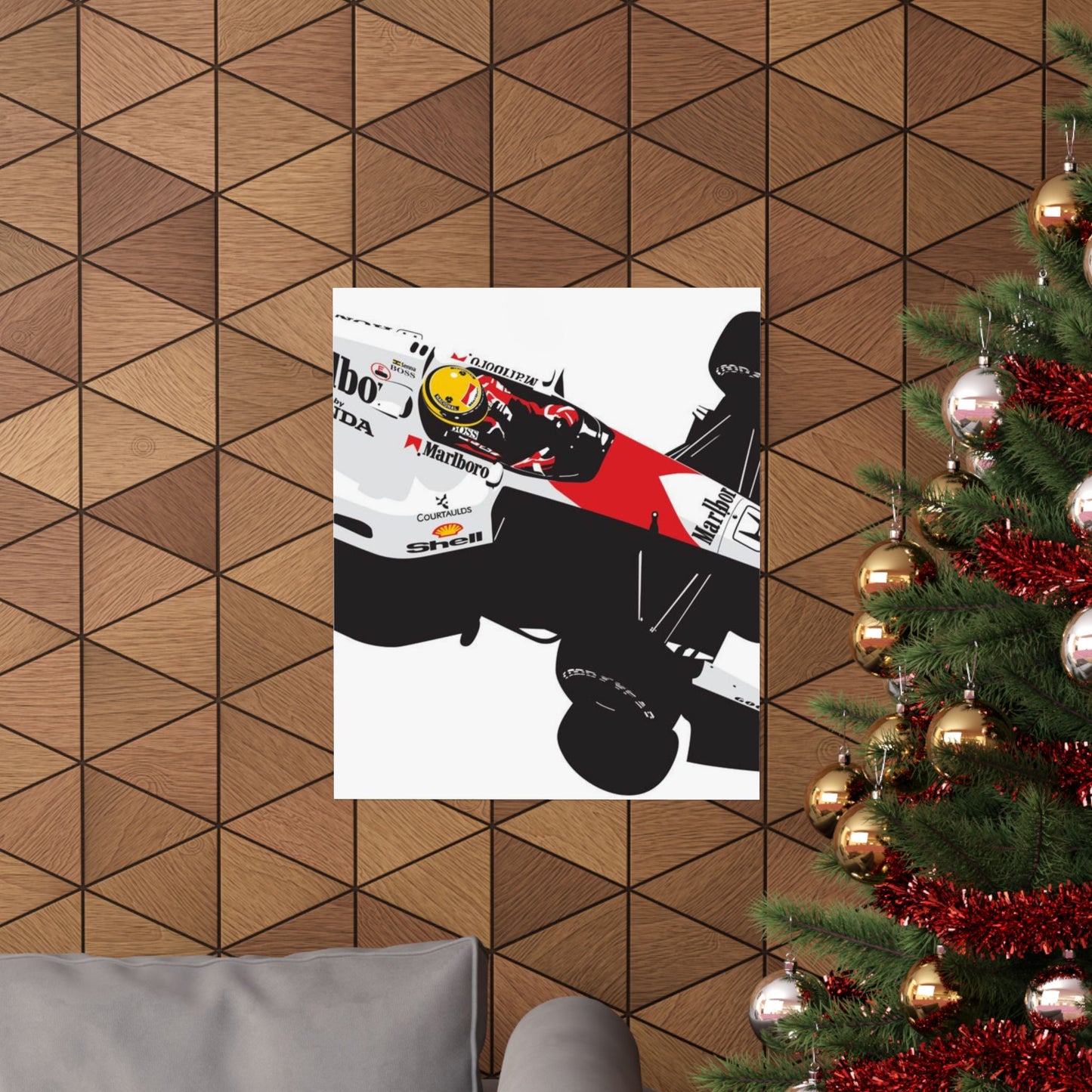 Vintage F1 Poster