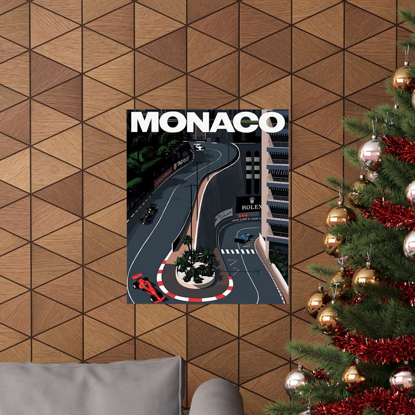 Monaco F1 Poster