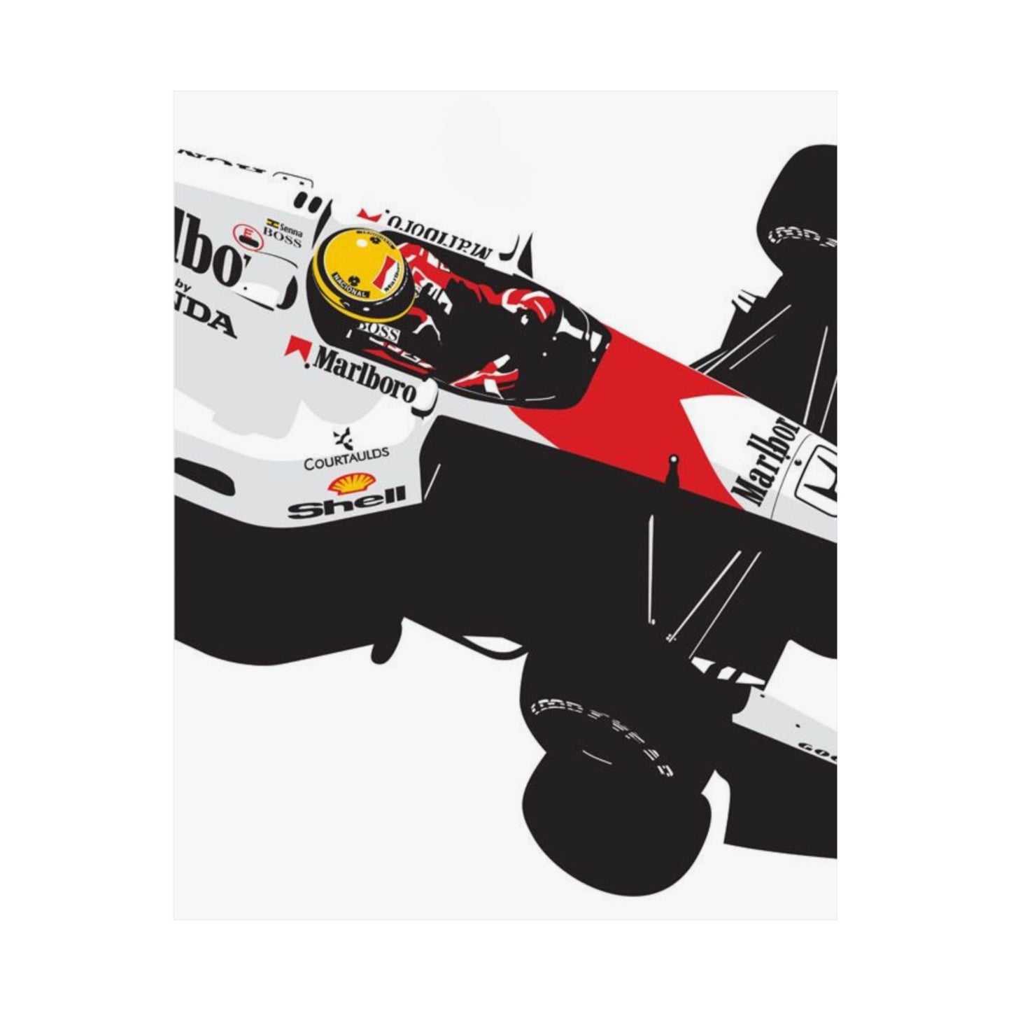 Vintage F1 Poster