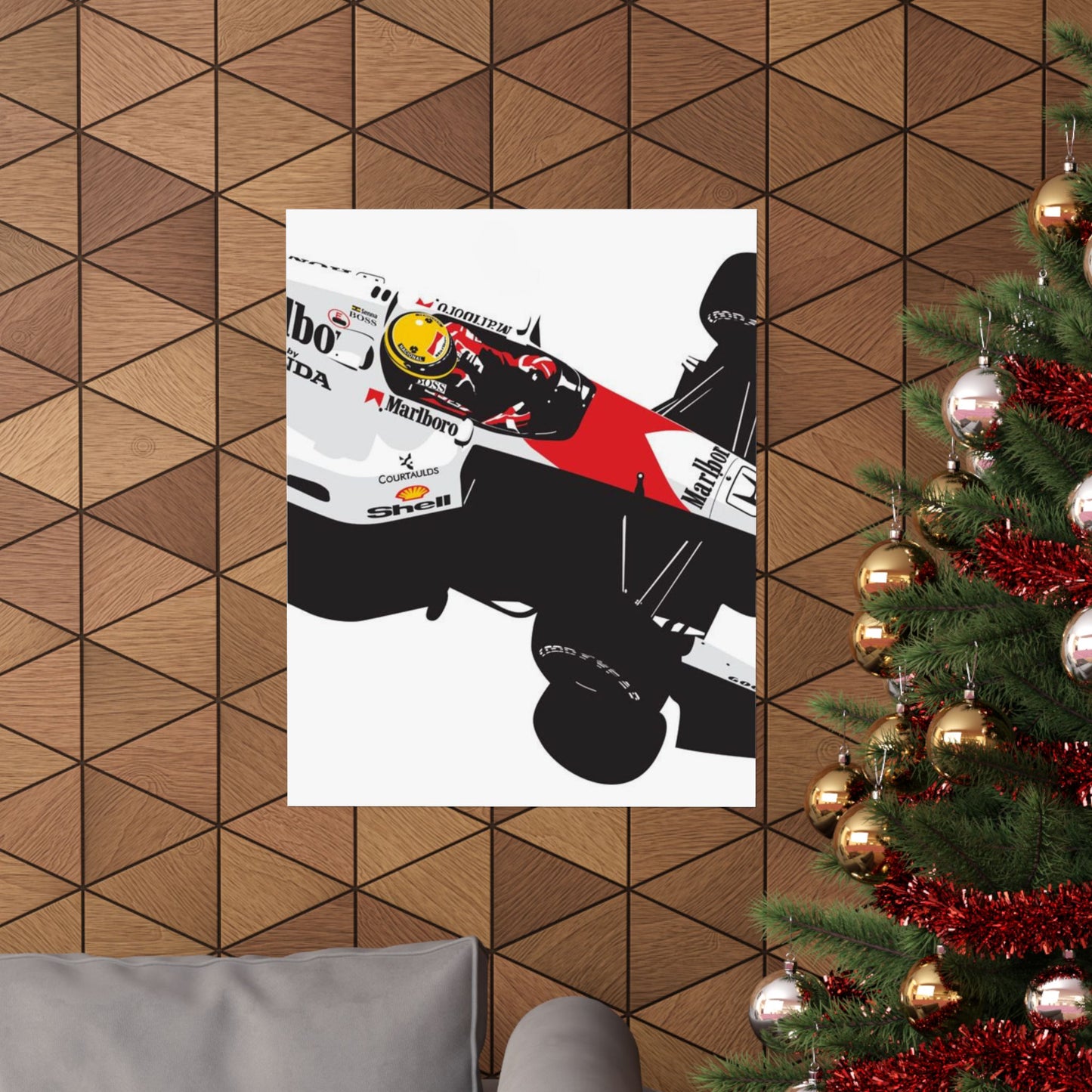 Vintage F1 Poster