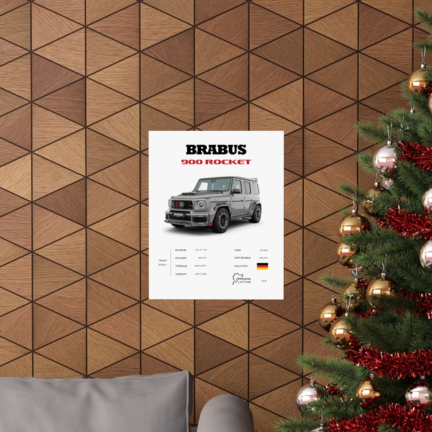 Brabus 900 Rocket Poster