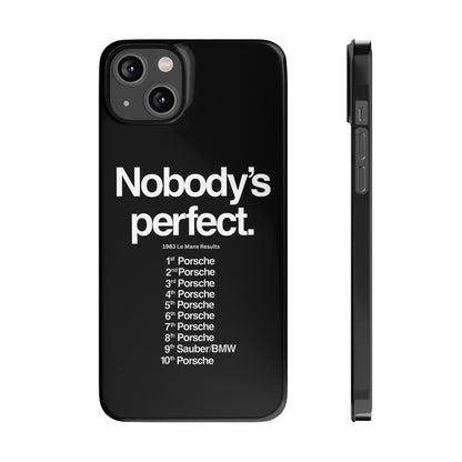 Nobody's Perfect Porsche iPhone Case
