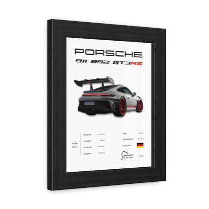 Porsche 911 GT3RS Framed Poster