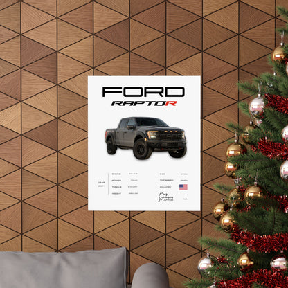 Ford Raptor Poster