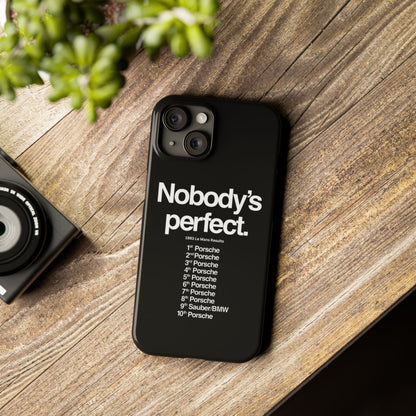 Nobody's Perfect Porsche iPhone Case