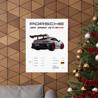 Porsche 911 GT3RS Poster