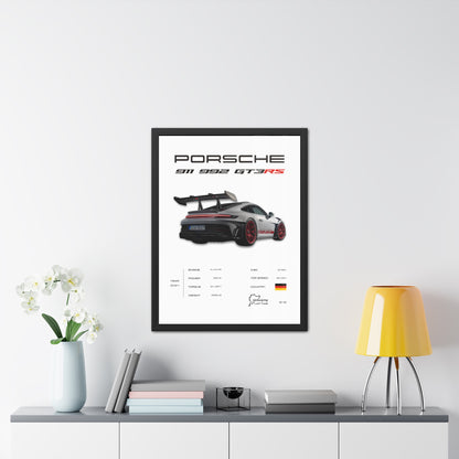 Porsche 911 GT3RS Framed Poster