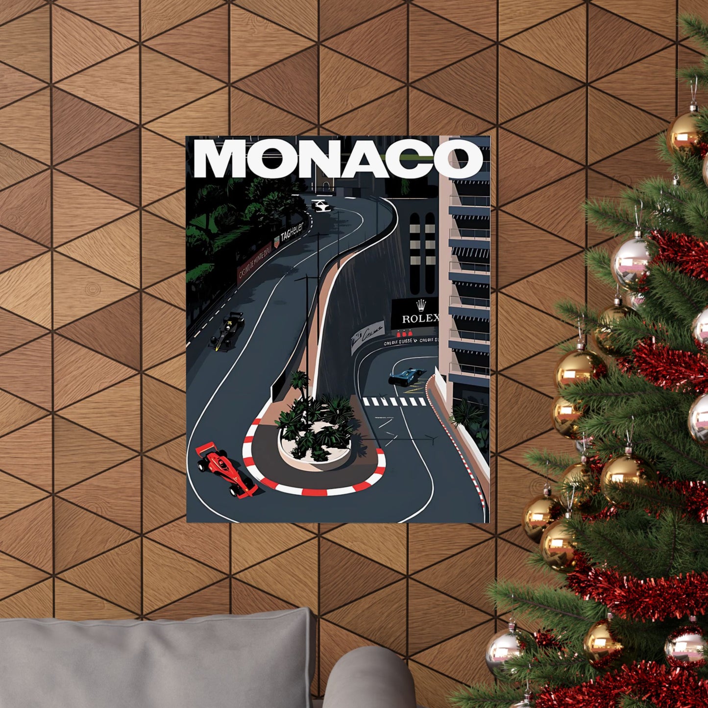 Monaco F1 Poster