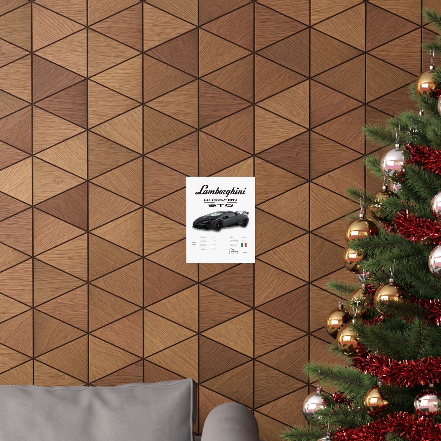 Lamborghini Huracan STO Poster